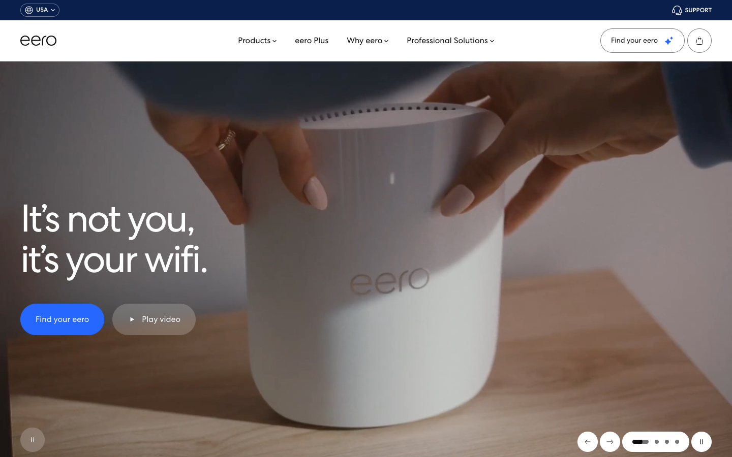 Eero 首屏